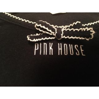 ピンクハウス(PINK HOUSE)のピンクハウス　リボンロゴ　半袖Tシャツ(Tシャツ(半袖/袖なし))