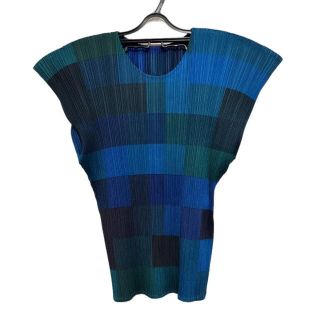 プリーツプリーズイッセイミヤケ(PLEATS PLEASE ISSEY MIYAKE)のプリーツプリーズ サイズ3 L レディース -(カットソー(半袖/袖なし))