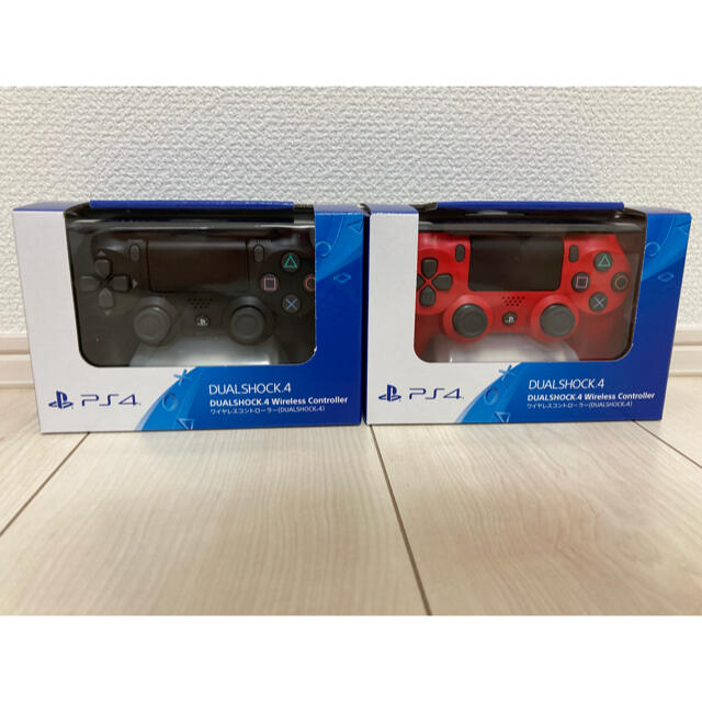 PlayStation4(プレイステーション4)のPS4 ワイヤレスコントローラー 純正 デュアルショック4 新品  エンタメ/ホビーのゲームソフト/ゲーム機本体(その他)の商品写真