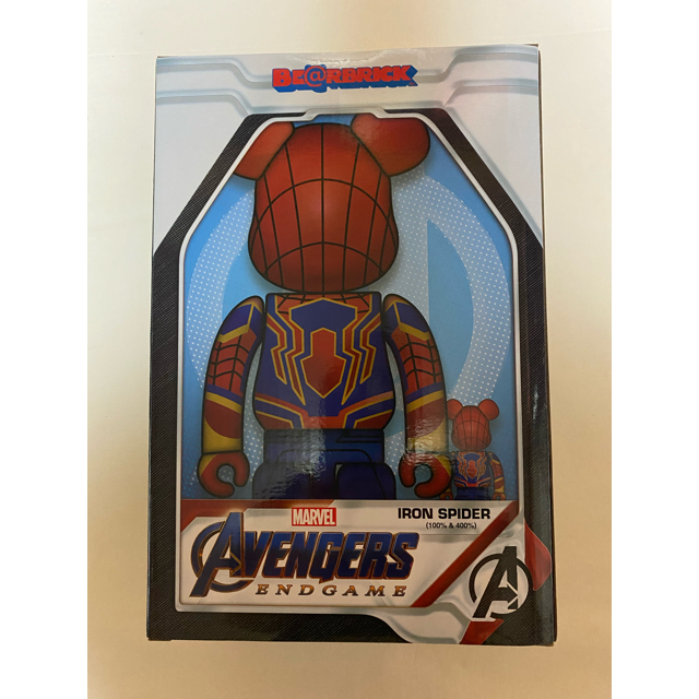 BE@RBRICK IRON SPIDER 100％ & 400％　新品