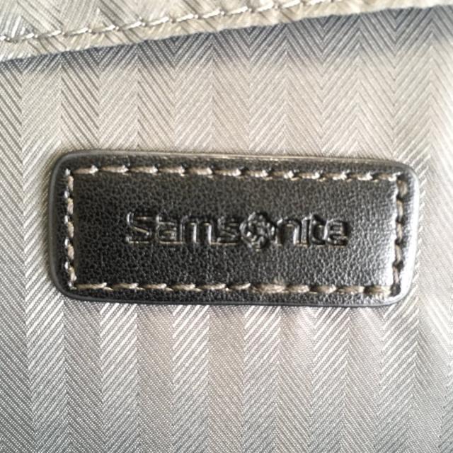 Samsonite(サムソナイト)のサムソナイト美品  黒 ナイロン×レザー レディースのバッグ(リュック/バックパック)の商品写真