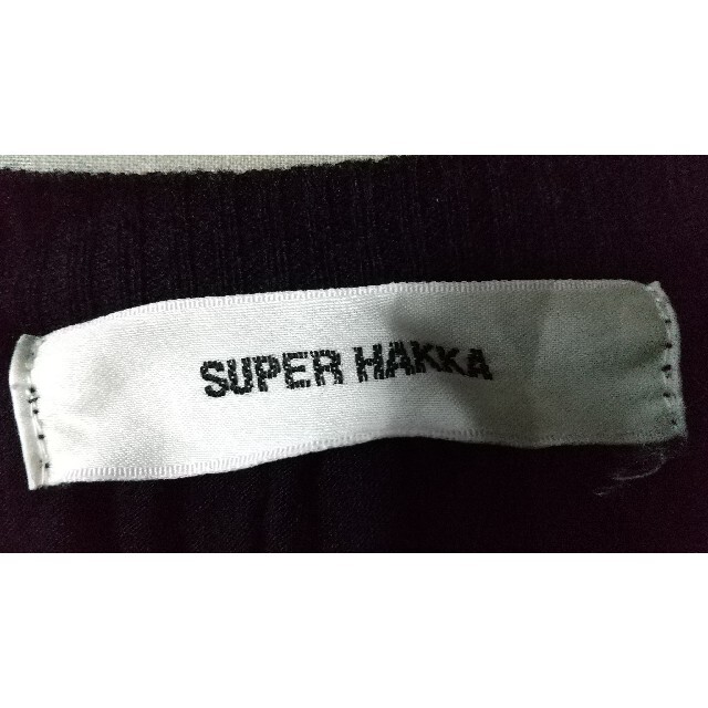 SUPER HAKKA(スーパーハッカ)のSUPER HAKKA 異素材ミックスサマーニット レディースのトップス(Tシャツ(半袖/袖なし))の商品写真