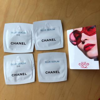 シャネル(CHANEL)のCHANEL ブルーセラム アイ ブルーセラム ルージュココフラッシュ サンプル(サンプル/トライアルキット)