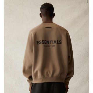 フィアオブゴッド(FEAR OF GOD)の(M) ESSENTIALS CREWNECK TAUPE(スウェット)