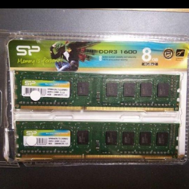nom様専用 DDR3 1600 PC3-12800 4GB×2枚 スマホ/家電/カメラのPC/タブレット(PCパーツ)の商品写真
