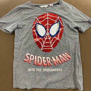 エイチアンドエム(H&M)の♦︎1  H&M  Tシャツ　スパイダーマン　130(Tシャツ/カットソー)