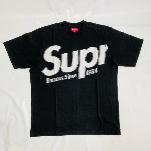 Supreme(シュプリーム)のSupreme Intarsia Spellout S/S Top 黒L  メンズのトップス(Tシャツ/カットソー(半袖/袖なし))の商品写真