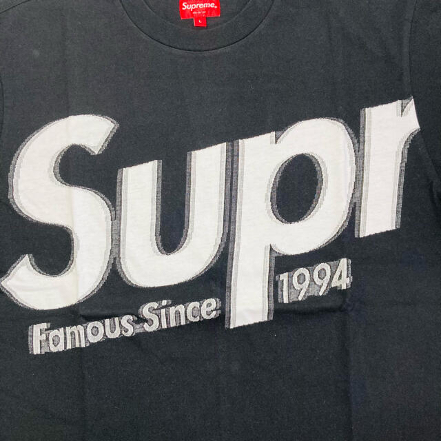 Supreme(シュプリーム)のSupreme Intarsia Spellout S/S Top 黒L  メンズのトップス(Tシャツ/カットソー(半袖/袖なし))の商品写真