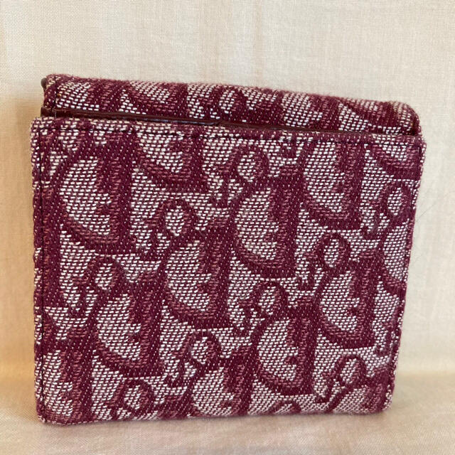 Dior クリスチャン ディオール サドル トロッター柄 二つ折り財布 極美