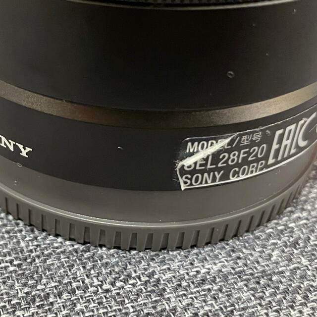SONY 28mm f2.0 単焦点レンズ 　sel28f20 4