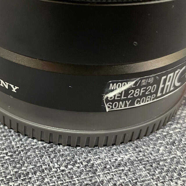 SONY(ソニー)のSONY 28mm f2.0 単焦点レンズ 中古　sel28f20 スマホ/家電/カメラのカメラ(レンズ(単焦点))の商品写真