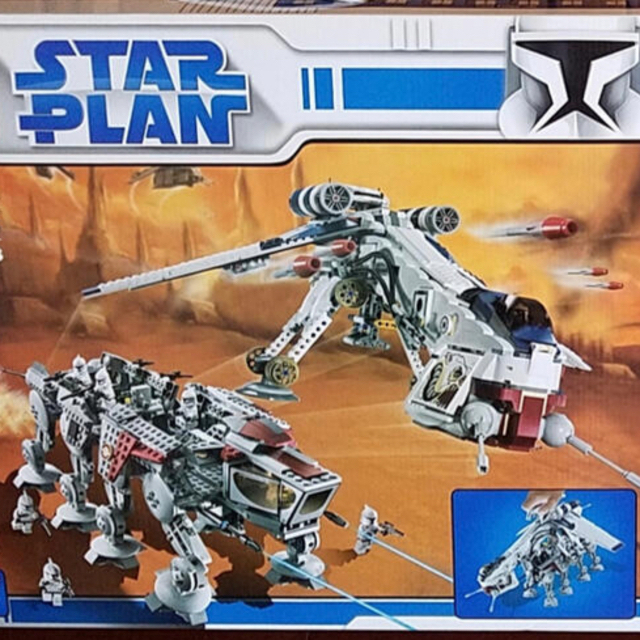 新作2023 Lego - スターウォーズ ドロップシップwith ATーOTの通販 by
