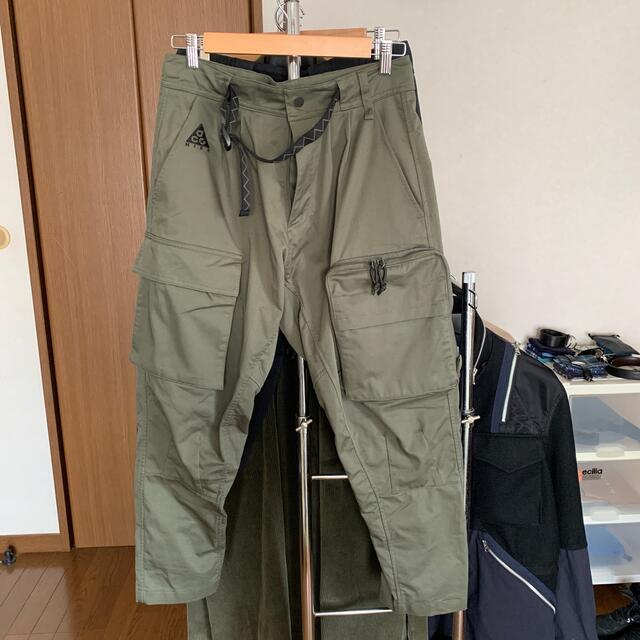 新品 nike acg カーキ Sサイズ カーゴパンツ