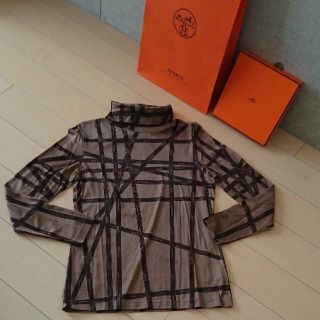 エルメス(Hermes)の新品未使用☆HERMES☆タートルネックトップス(Tシャツ(半袖/袖なし))