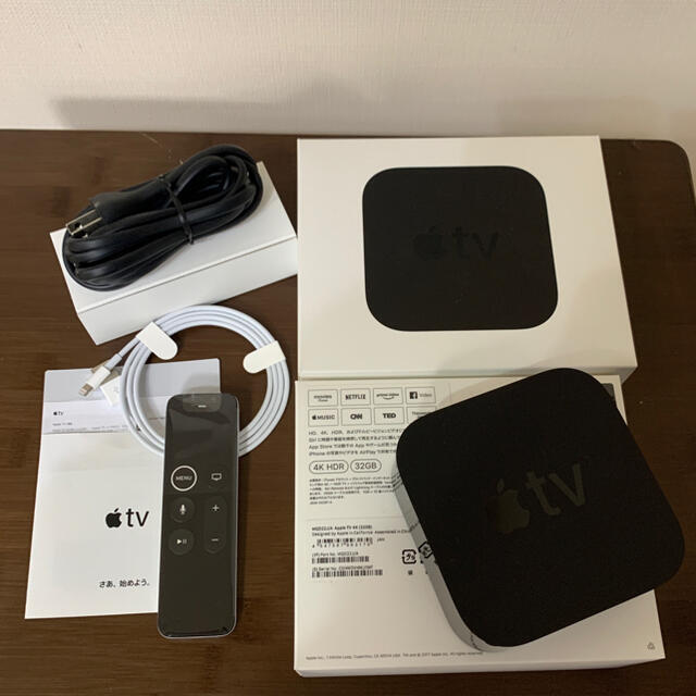 Apple TV 32GB A1842 4K対応 HDMIケーブルおまけ付き お気に入り cheil