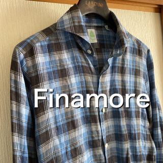 フィナモレ(FINAMORE)の専用【美品】Finamore リネンLUIGI BORRELLIシャツセット  (シャツ)