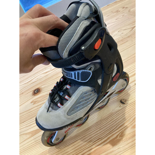 Rollerblade(ローラーブレード)の【かと様専用】ローラーブレード24cm ABTブレーキ付EVO ALU W07 スポーツ/アウトドアのスポーツ/アウトドア その他(その他)の商品写真