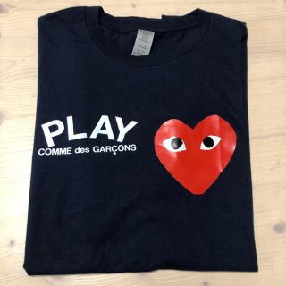 コムデギャルソン(COMME des GARCONS)のギャルソン メンズ T ネイビー XL  レディース　可(Tシャツ/カットソー(半袖/袖なし))