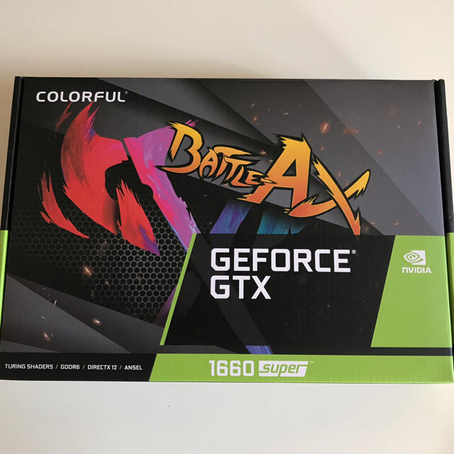 PCパーツcolorful GeForce gtx 1660super