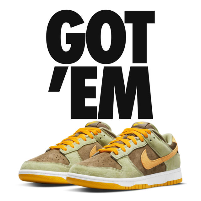 スニーカーNIKE DUNK LOW SP Dusty Olive 28.5cm