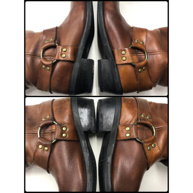 FRYE RING HARNESS BOOTS B-106 7