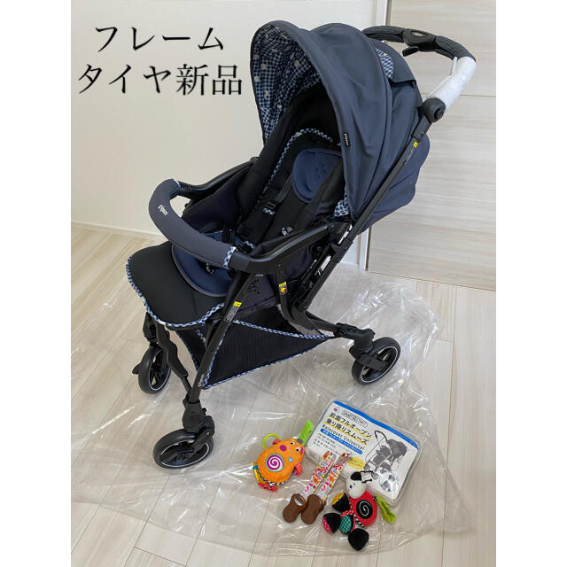 オートA形ベビーカー ピジョン ランフィリノン4輪 即日発送 51.0%OFF