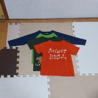 モンベル(mont bell)のmont-bell Tシャツ3個セット キッズ(Tシャツ/カットソー)