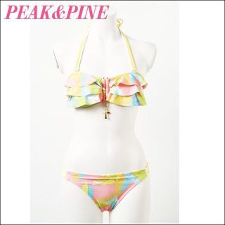 ピークアンドパイン(PEAK&PINE)の⭐︎新品 PEAK＆PINE ピークアンドパイン　ビキニ　フリル(水着)