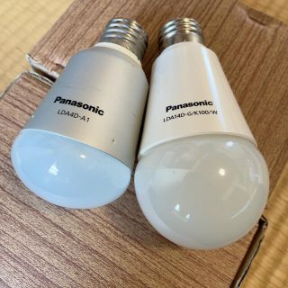 パナソニック(Panasonic)のLED電球　昼光色 2個セット(蛍光灯/電球)