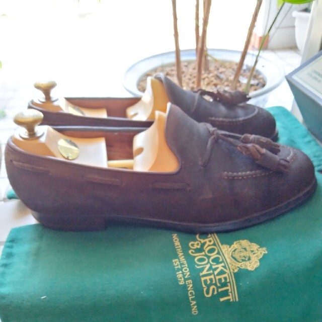 美品 保存箱.袋付クロケット&ジョーンズ CAVENDISH2 8.5E | www