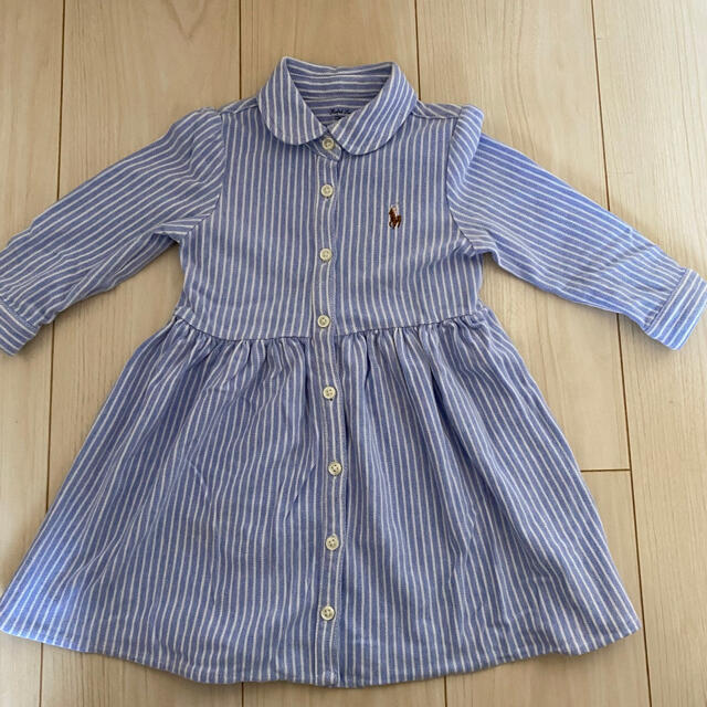 Ralph Lauren(ラルフローレン)のラルフローレン ワンピース  80サイズ キッズ/ベビー/マタニティのベビー服(~85cm)(ワンピース)の商品写真