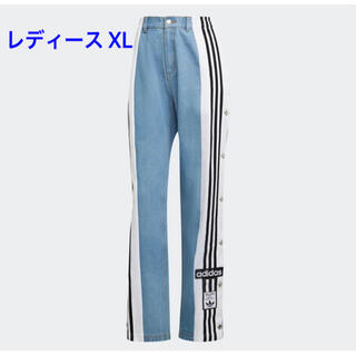 アディダス(adidas)のadidas originalsドライクリーンオンリー/デニム/クリアブルー×白(デニム/ジーンズ)