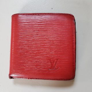 ルイヴィトン(LOUIS VUITTON)のルイヴィトン折り財布エピ MALLETIER刻印(財布)