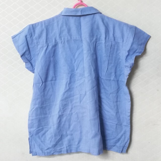 150サイズ　半袖シャツ キッズ/ベビー/マタニティのキッズ服女の子用(90cm~)(ブラウス)の商品写真