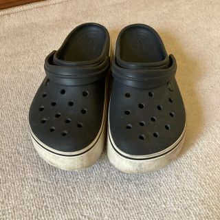 クロックス(crocs)の厚底クロックス　専用(サンダル)