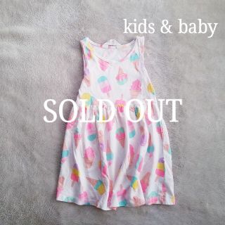 エイチアンドエム(H&M)の[H&M kids] ice-cream print one-piece(ワンピース)