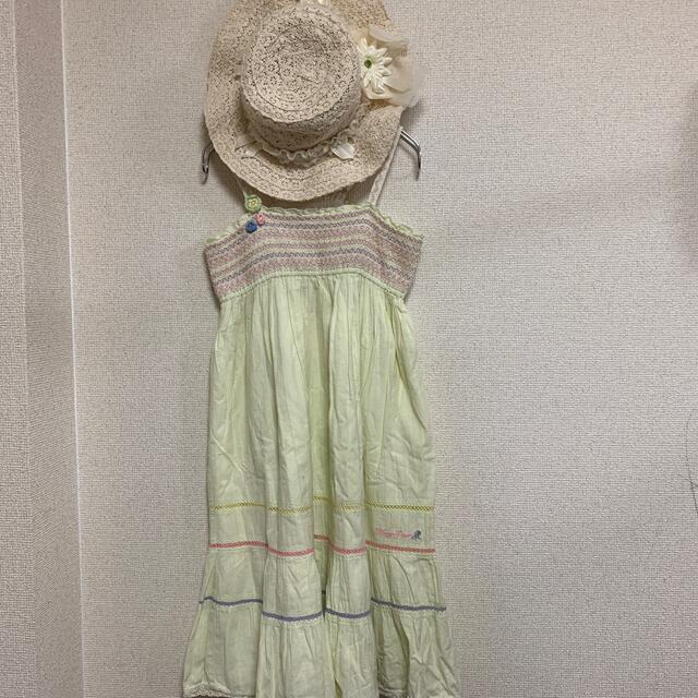 mezzo piano(メゾピアノ)のmezzo piano サマードレスワンピース値下げ🎵 キッズ/ベビー/マタニティのキッズ服女の子用(90cm~)(ワンピース)の商品写真