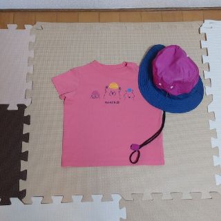 モンベル(mont bell)のmont-bell Tシャツ petit main 帽子 セット(Tシャツ/カットソー)