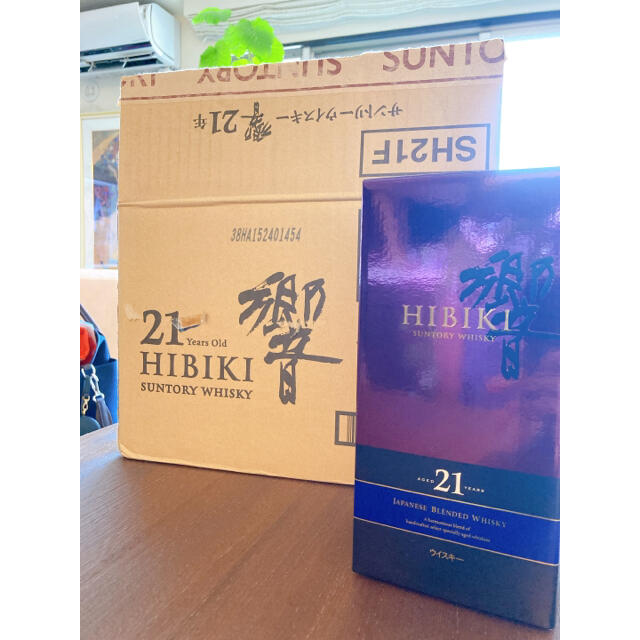 食品/飲料/酒響21 空瓶　7本　段ボール