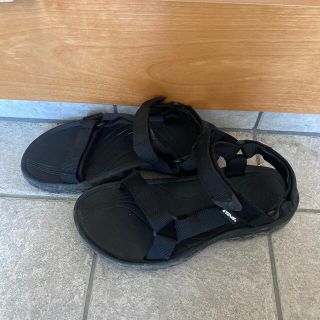 テバ(Teva)のTeva  サンダル　24センチ　ブラック(サンダル)