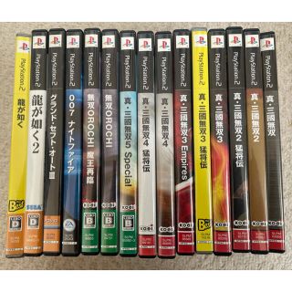 プレイステーション2(PlayStation2)の★ 激安　プレイステーション2 ゲームソフト　15本まとめ売り★(家庭用ゲームソフト)