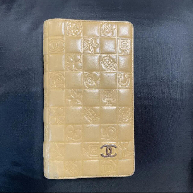 売り切れ必至! CHANEL シャネル アイコンライン 長財布 ベージュ