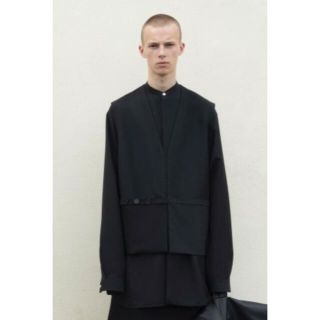 人気定番SALE Jil Sander - JIL SANDER 20SS テーラードベスト 48の