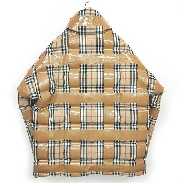 BURBERRY - バーバリー 美品 19AW テープ ノバチェック ダウン