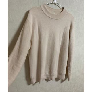 ムジルシリョウヒン(MUJI (無印良品))の無印　シルク混トップス　X L(ニット/セーター)