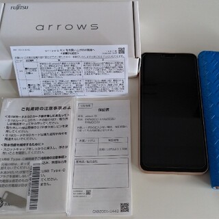 アロー(ARROW)のarrows RX ゴールド 32GB SIMフリー（ケースなし）(スマートフォン本体)
