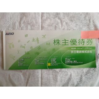 ケイオウヒャッカテン(京王百貨店)の京王電鉄株主優待券セット（1000株以上株主用）京王ストア、京王タクシー除く(ショッピング)