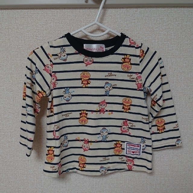 アンパンマン(アンパンマン)の☆さとみ様専用☆アンパンマン 長袖Tシャツ 2枚 キッズ/ベビー/マタニティのベビー服(~85cm)(Ｔシャツ)の商品写真