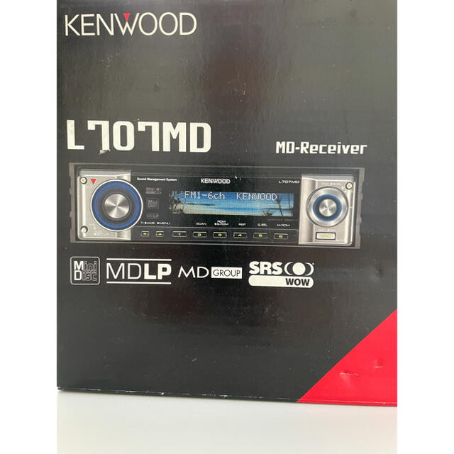 KENWOOD(ケンウッド)のL707MD MDレシーバー　ケンウッド 自動車/バイクの自動車(カーオーディオ)の商品写真