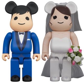 メディコムトイ(MEDICOM TOY)のBE@RBRICK グリーティング 結婚 4 PLUS 400％(その他)